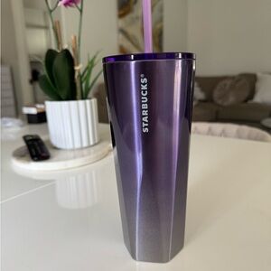 Purple Starbucks tumbler